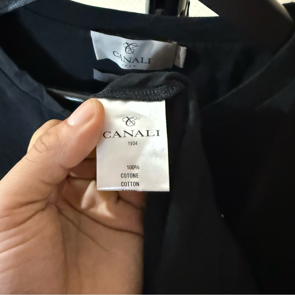 Canali Black Edition T-Shirt - Picture 5 of 7